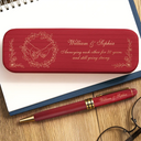 Gift For Couples,Gift For Husband,Gift For Wife,Gift For Boyfriend,Gift For Girlfriend,Funny - Annoying Each Other - Personalized Wooden Pen Set
