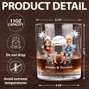 Gift For Couples, Gift For Husband, Gift For Wife, Gift For Boyfriend, Gift For Girlfriend, Funny - Annoying Each Other Since - Personalized Whiskey Glass