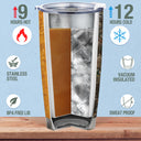 Cadeau Wander Prints pour papa – Old Lives Matter – Gobelet isotherme 59 cl – Cadeau d'anniversaire pour la fête des pères AZCS