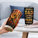 Wander Prints Gift For Dad - Papa Saurus - 20oz Insulated Tumbler - Father's Day Birthday Gift AZCS