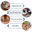 Happy, Gift For Yourself, Gift For Women, Gift For Men, Grilling - BBQ King Grill Master - Personalized Grilling Branding Stamp