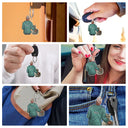 Porte-clés personnalisé en acrylique découpé pour amoureux des chiens et des chats