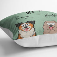 You're My Favorite Human - Gift For Dog, Pet Lovers - Personalized Pillow