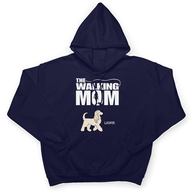The Walking Dog Dad Mom - Gift For Pet Lovers - Personalized T Shirt