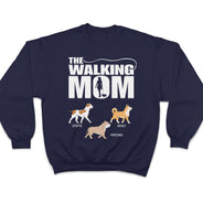 The Walking Dog Dad Mom - Gift For Pet Lovers - Personalized T Shirt
