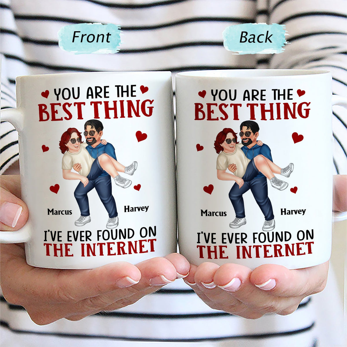 You Are The Best Thing - Gift For Couples, Husband, Wife - Personalized Mug