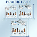 We Still Talk About You - Memorial Gift For Pet Lovers - Personalized Acrylic Car Hanger