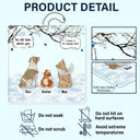 We Still Talk About You - Memorial Gift For Pet Lovers - Personalized Acrylic Car Hanger