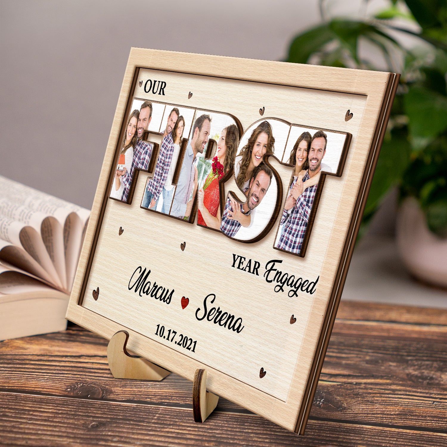 Custom Couples Photo Plaque Gift for Boyfriend, Personalized Cute Couples  Gift, 1 Year Anniversary Gifts for Boyfriend and Girlfirend -  Canada