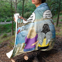 I Miss You I Know - Memorial Gift For Family, Friends, Siblings - Personalized Fleece Blanket, Sherpa Blanket