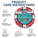 Swimming Pool Rules Relax - Poolside Decor - Personalized Custom Shaped Doormat