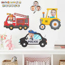 Custom Photo Funny Kid Vehicle - Gift For Children, Grandkids, Parents, Grandparents - Personalized Decor Decal