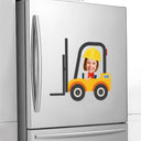 Custom Photo Funny Kid Vehicle - Gift For Children, Grandkids, Parents, Grandparents - Personalized Decor Decal