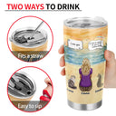 I Miss You I Know - Memorial Gift For Pet Lovers, Dog Mom, Dog Dad, Cat Mom, Cat Dad - Personalized Tumbler