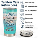 I Miss You I Know - Memorial Gift For Pet Lovers, Dog Mom, Dog Dad, Cat Mom, Cat Dad - Personalized Tumbler