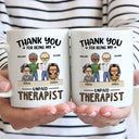 Thank You For Being My Emotional Coworker - Gifts For Colleagues, Besties - Personalized Mug