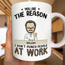 Thank You For Being My Emotional Coworker - Gifts For Colleagues, Besties - Personalized Mug
