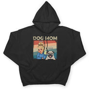 Maman chien - Cadeau amusant pour les amoureux des chiens et des animaux - T-shirt personnalisé