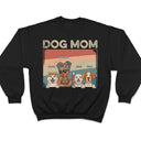 Maman chien - Cadeau amusant pour les amoureux des chiens et des animaux - T-shirt personnalisé