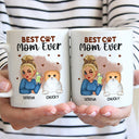 A Girl & Her Cat A Bond That Can't Be Broken - Funny Gift For Cat Lovers, Pet Lovers - Personalized Mug