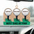 Best Dad By Par - Gift For Father, Golfer - Personalized Acrylic Car Hanger