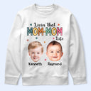 Custom Photo Living That Grandma Life - Funny Gift For Grandma, Mom, Nana, Gigi - Personalized T Shirt