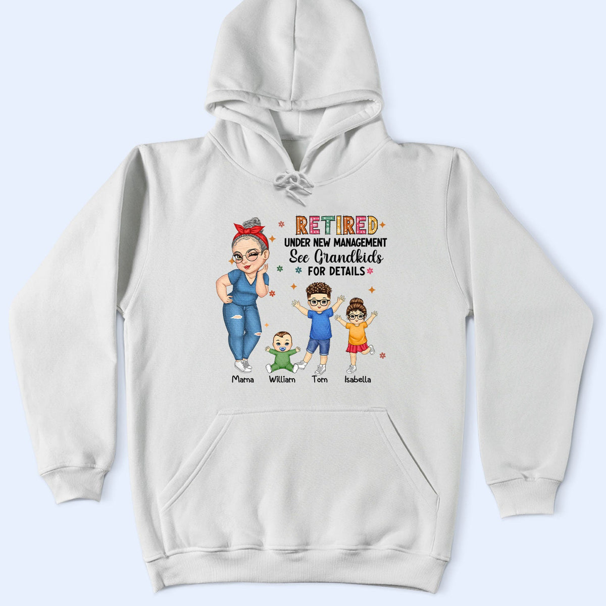 Retired Under New Management - Personalized T Shirt