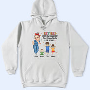 Retraité sous une nouvelle direction - T-shirt personnalisé