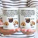 Custom Photo Thank You For Being My Daddy - Personalized Mug