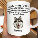 Custom Photo Thank You For Being My Daddy - Personalized Mug