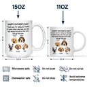 Custom Photo Thank You For Being My Daddy - Personalized Mug