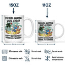 Oops I Mean Happy Retirement Vintage - Personalized Mug