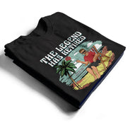 The Legend Has Retired Not My Problem Anymore Vintage - Personalized T Shirt
