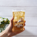 Retirement, Beach, Summer, Gift For Yourself, Funny - Oops I Mean Happy Retirement - Personalised Beer Glass