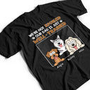 I'm Not Spoiled My Dad Is Just Well Trained - Personalized T Shirt