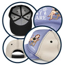 Beach Hair Don't Care Cartoon - Personalized Classic Cap