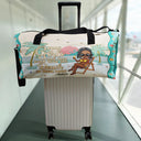 Just A Girl Who Loves Beaches - Personalized Duffle Bag