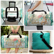 Juste une fille qui aime la plage - Sac de sport personnalisé