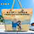 A Girl And Her Dog A Bond That Can't Be Broken - Personalized Beach Bag