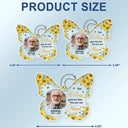 Custom Photo Your Wings Were Ready But My Heart Was Not - Personalized Acrylic Car Hanger