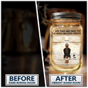 Maman chien, ta lumière brillera toujours dans mon cœur - Lampe de pot Mason personnalisée