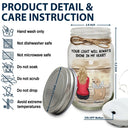 Maman chien, ta lumière brillera toujours dans mon cœur - Lampe de pot Mason personnalisée