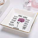You Are Beautiful Victorious Women - Personalized Ring Dish