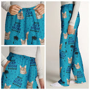 Custom Photo,Pet Lovers,Pet Mom,Pet Dad,Happy - Custom Photo Best Dog Cat Dad Mom Ever - Personalised Pyjama Bottoms