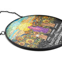 You Were My Favorite Hello Memorial Dog Cat - Personalized Stained Glass Window Hanging Suncatcher