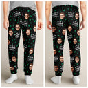 Family, Parents - Custom Photo Christmas Family Faces - Personalized Pajama Pants