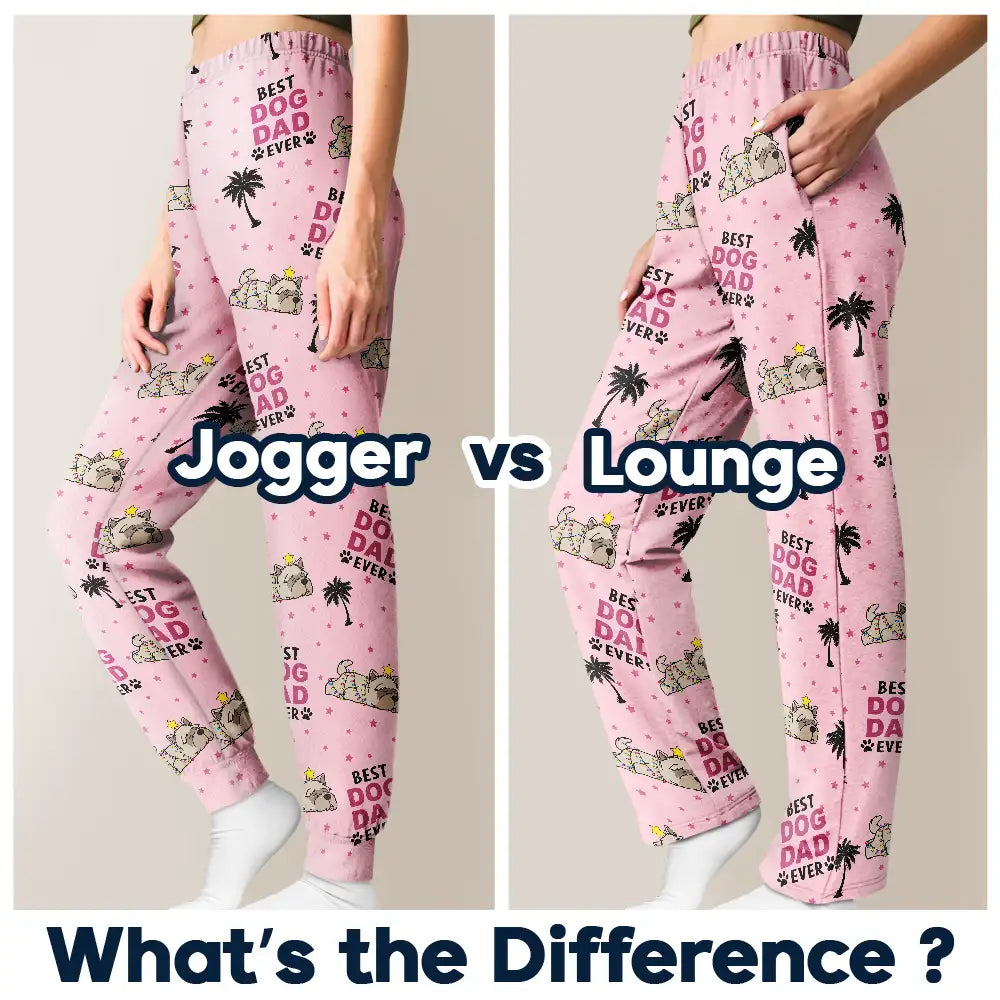 Pet Lovers ,Dog Lovers - Best Dog Mom Dad Ever Lying Dog - Personalized Pajama Pants