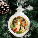 Custom Photo Memorial Your Light Will Always Shine In My Heart - Personalized Candlelight Lantern Ornament