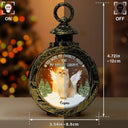 Christmas,Pet Lovers,Dog Lovers,Memorial,Custom Photo,Sad - Custom Photo Your Light Will Always Shine In My Heart Memorial - Personalized Candlelight Lantern Ornament