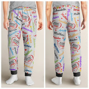 Christmas,Gift For Grandpa,Gift For Father,Happy - Blessed To Be Called Grandpa Papa - Personalized Pajama Pants